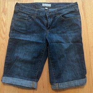 Banana Republic Long Denim Shorts